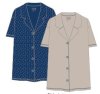 Pyjamasskjorta av bambu kort �rm