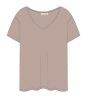 Topp av bambu v-neck